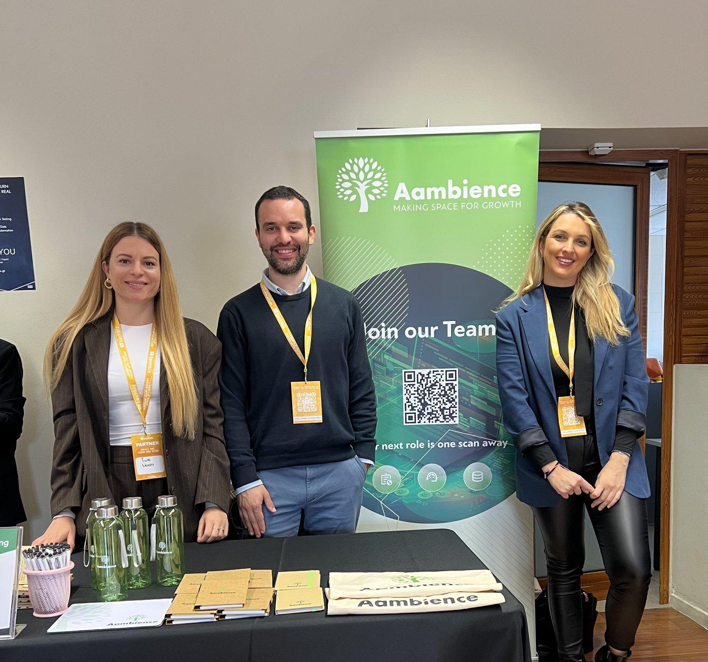 Η Aambience Services συμμετείχε στο TechBiz ως Bronze Sponsor